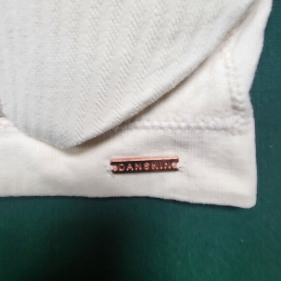 NWOT Set of three Danskin brand bralettes in cream, tan, and stone EUC size L - Picture 3 of 16
